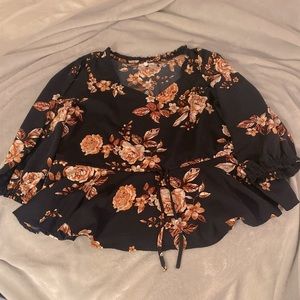 Maurices Peplum Top
